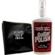 Набор (ткань и полироль) для полировки гитар Ernie Ball Inc. P04222