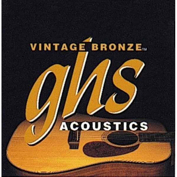 GHS STRINGS VINTAGE BRONZE 12-STR SET